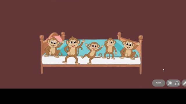 5 little monkeys