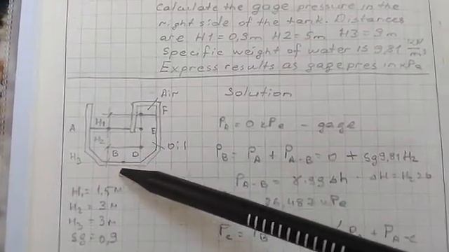 Ch3  Pressure Open tank