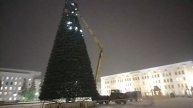 ëлка в Кирове на театральной площади