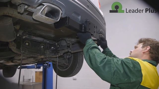 Установка фаркопа Leader C217-F/FC/F(N). CHEVROLET CAPTIVA(KLAС) (внедорожник), 2006 - 2013 г.в. / 2