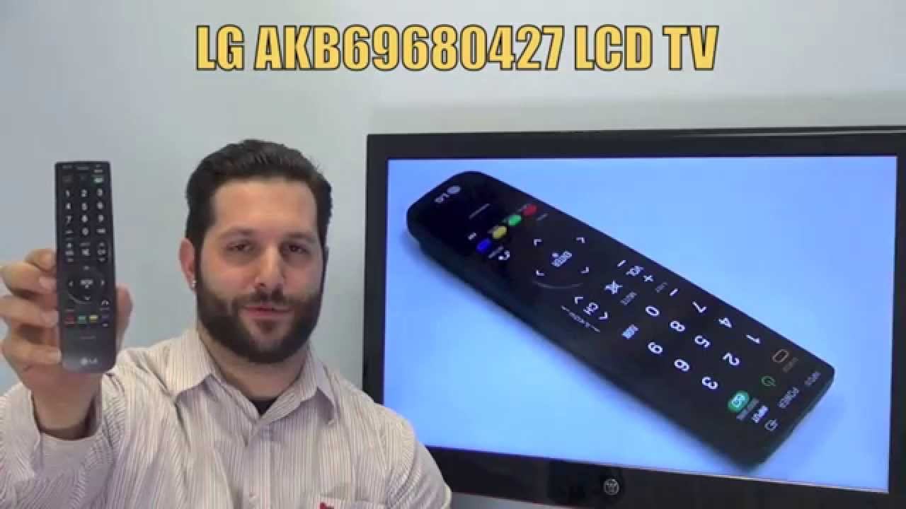 LG AKB69680427 LCD TV Remote Control - www.ReplacementRemotes.com