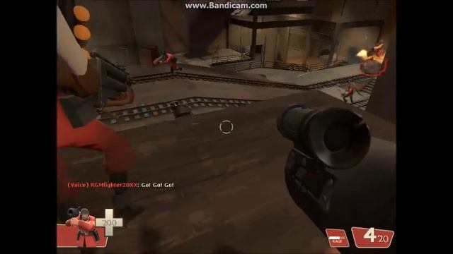 Team Fortress 2 (PC) - Pipeline online match 6 (Payload Race mode)