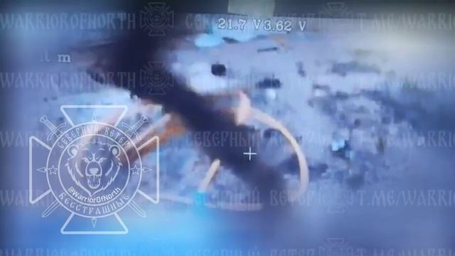 💥Еще одна немецкая БМП "Мардер" уничтожена расчетом FPV Северян !!!