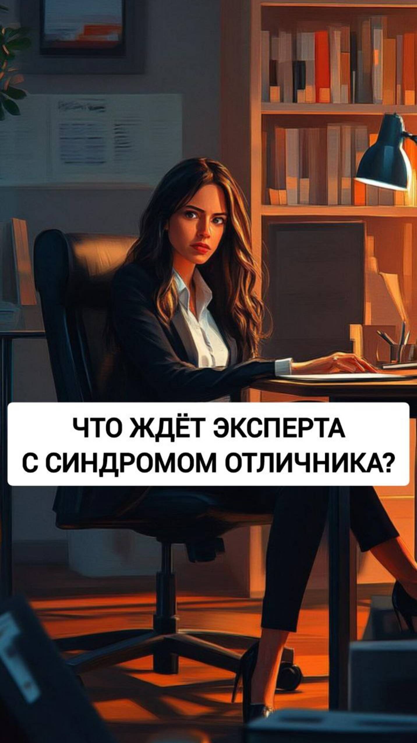 Что ждёт эксперта с синдромом отличника?

Смотри до конца. Возможно это про тебя.

#маркетинг #смм