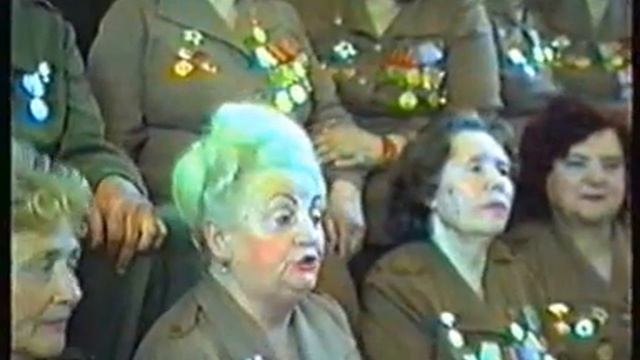 Хор ветеранов ВОВ Фронтовичка. 1992