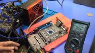 RX 590 NITRO+ 8ГБ - Нет изображения (отсутствует питание ГПУ)