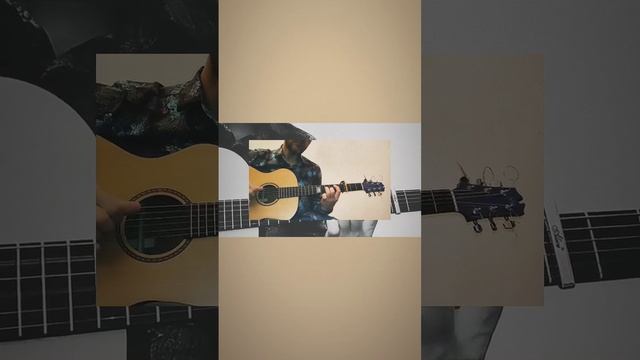 Фрагмент пьесы для гитары - Guitar piece fragment