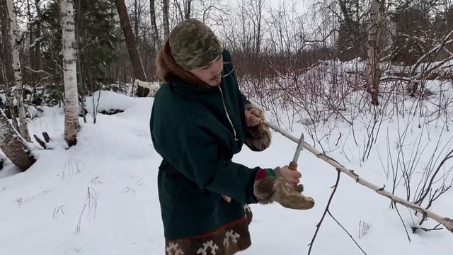 ОГРОМНАЯ ЩУКА на Мангале. SIBERIA