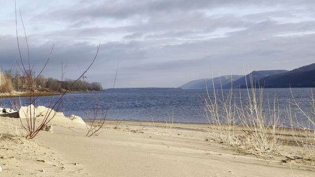 Волга перед наступлением зимы на полуострове #Копылово