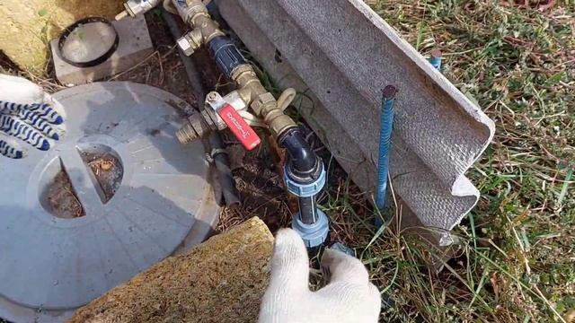 Отключаем систему полива. Жизнь в деревне.