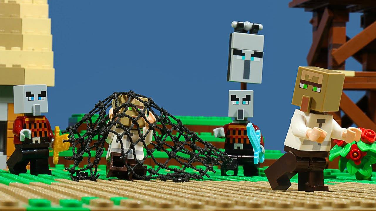 грабители напали на жителей LEGO