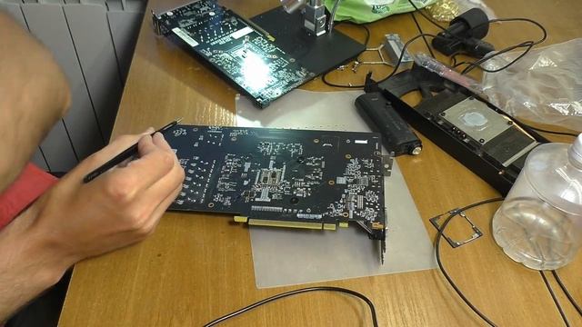 GTX 1060 - С Авито , нет изображения после залития