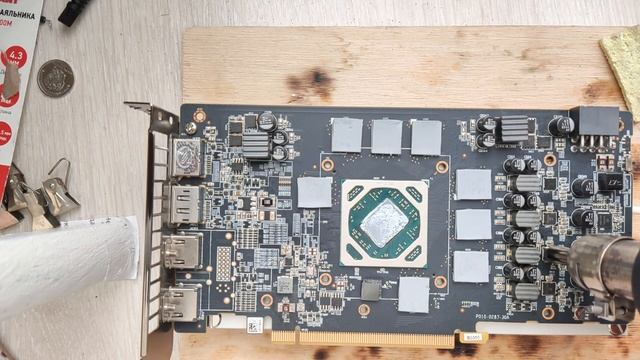 RX 570 SHAPHIRE НЕТ СТАРТА (ремонт)