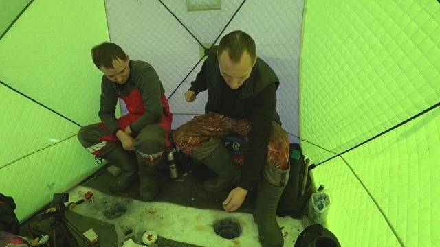 Рыбалка на окуня на мормышки.