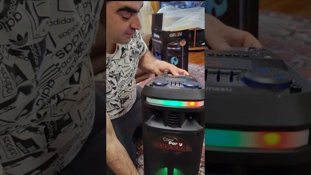 Портативная колонка Ginzzu 500 ватт