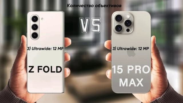 Samsung Z Fold или iPhone 15 Pro Max? Какой телефон вам стоит купить?