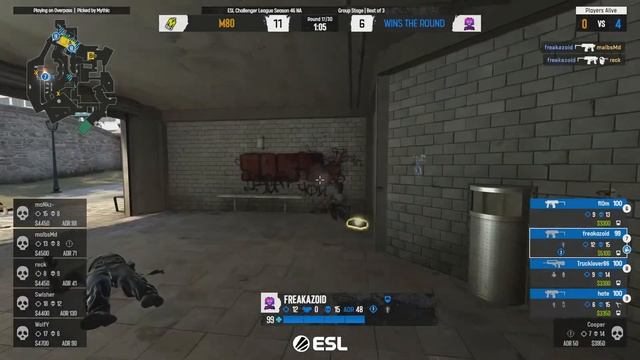 Mythic vs M80 - ESL Challenger League - Season 46 NA