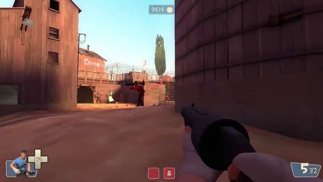Team Fortress 2: Single player game-play & game debut!