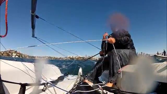 VX One World Record, 23 knots on Sydney Harbour