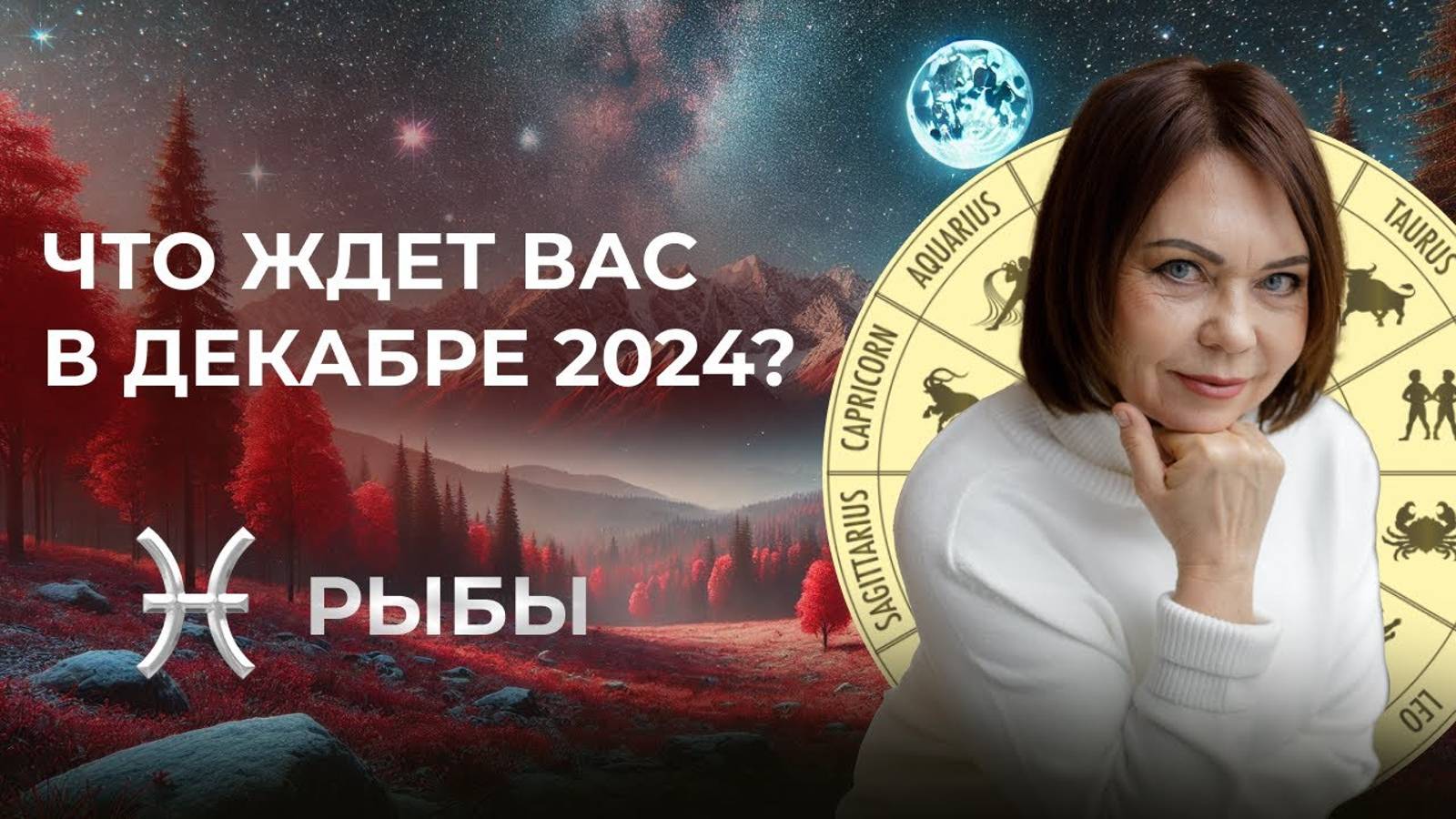 Прогноз для Рыб на декабрь 2024: Карьера, семья и обновления