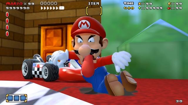 испытание Марио новые