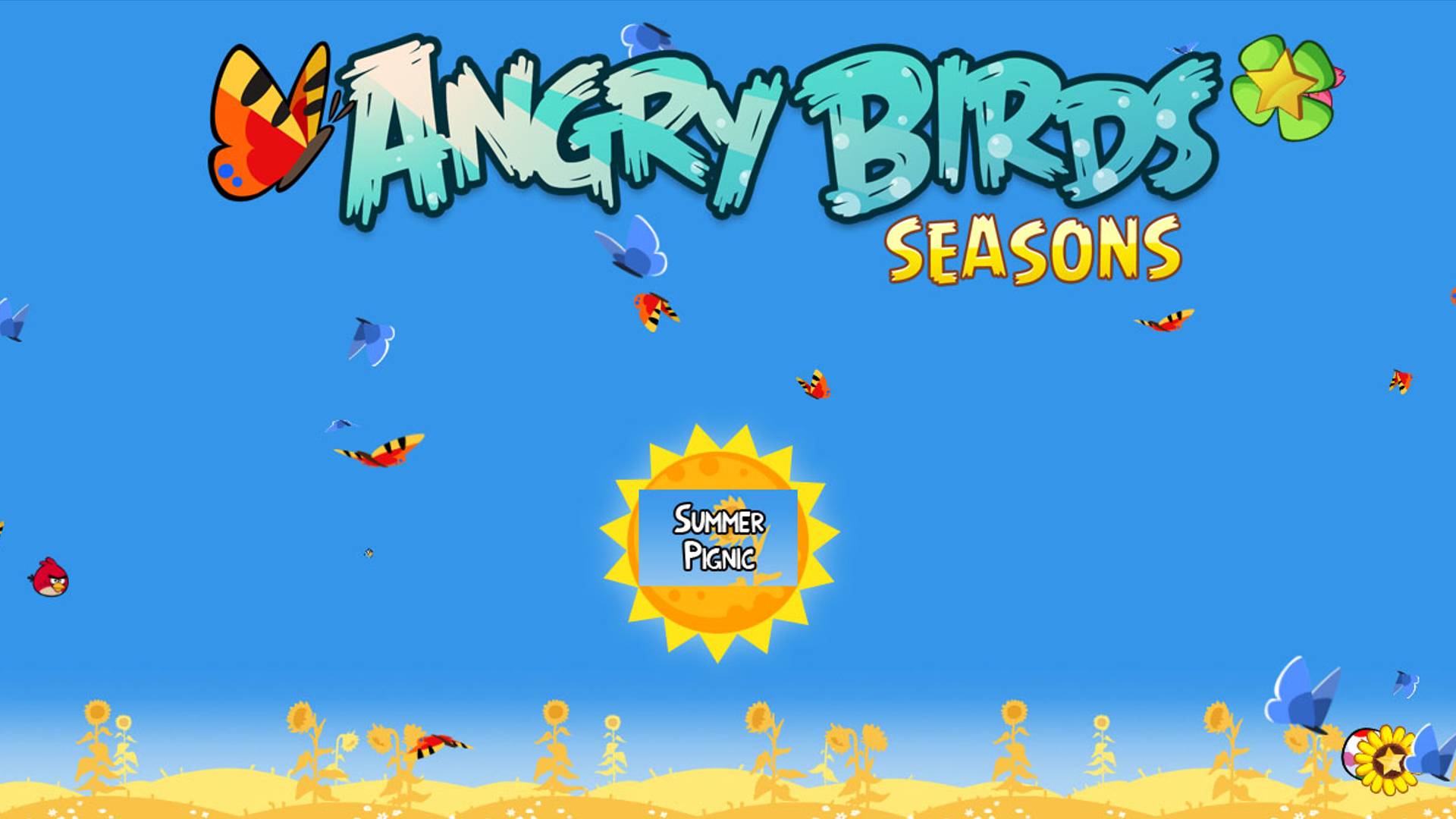 Angry Birds Seasons. Summer Pignic. (level 1-7) 3 stars. Прохождение от SAFa