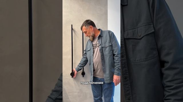 Скрытый полотенцесушитель