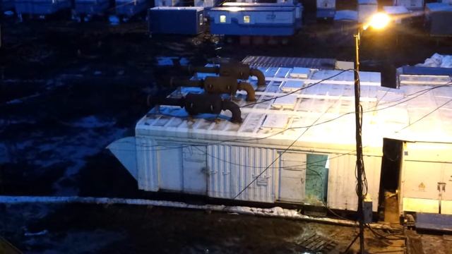 Запуск дизеля на буровой ZJ50 DBS