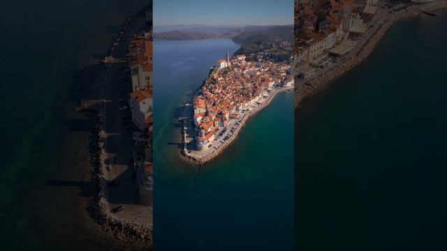 Пирано, древний прибрежный город в Словении