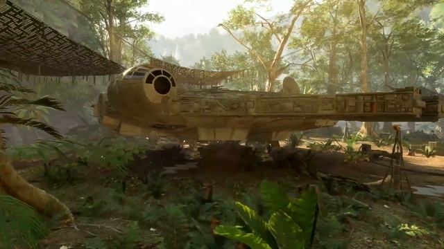 Star Wars Battlefront 2 Ajan Kloss Secrets! - Map Explored Out of Bounds