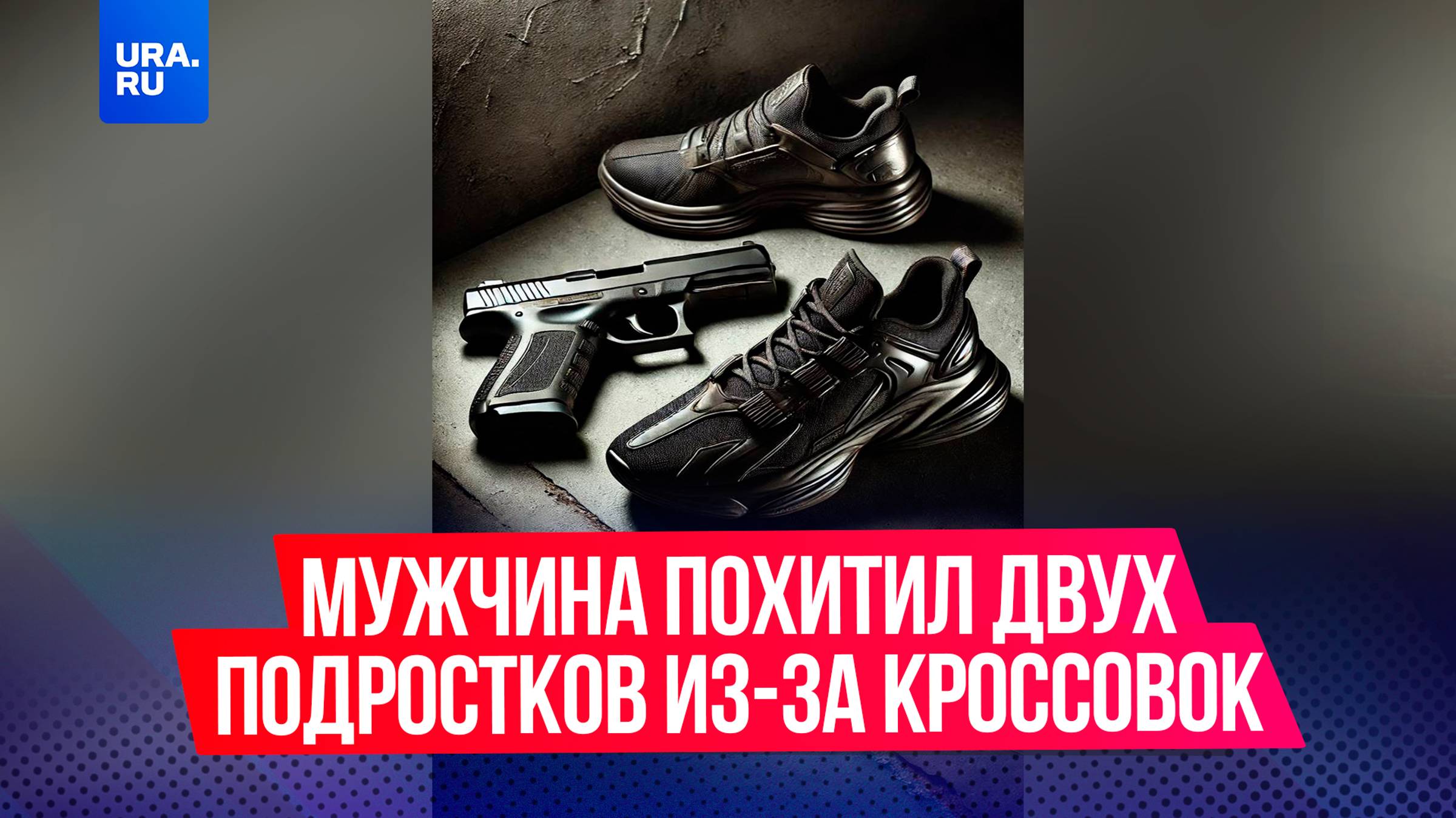 Мужчина похитил двух подростков из-за кроссовок и шапки