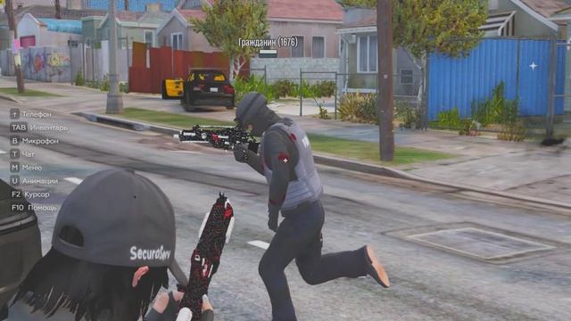 Без брони убить не смог I GTA 5 RP Murrieta