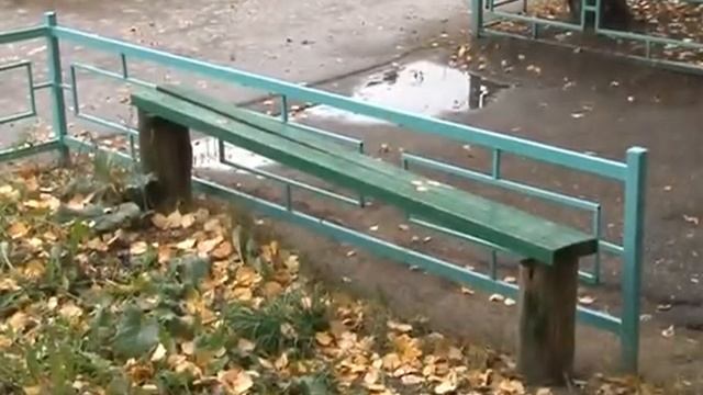Арт-скамейка