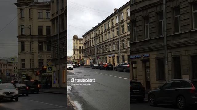 Санкт-Петербург. 29.11.2024. Улица Радищева, вид с Баскова переулка. Фрагмент 5