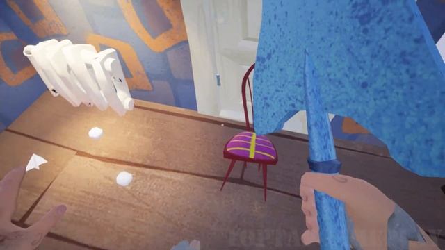 Hello Neighbor - New Neighbor Secret Neighbor Mime Act 2 Trampoline Gameplay Walkthrough