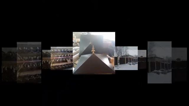 Колпаки и надзаборники из элементов ковки.