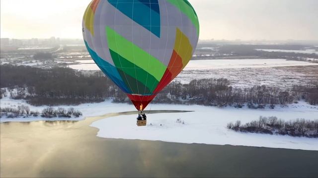 Яблоко на снегу или как летать на дроне зимой