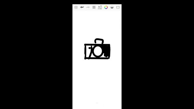 Как нарисовать в Sketchbook фотоаппарат