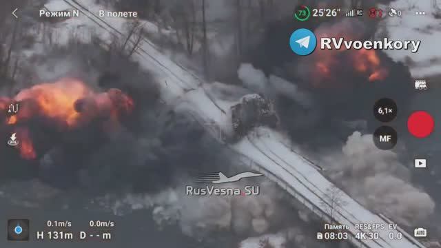 💥⚡Наш спецназ уничтожает мосты в Черниговской области...⚡