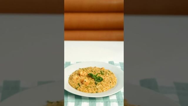 Ммм…ризотто с креветками ❤️