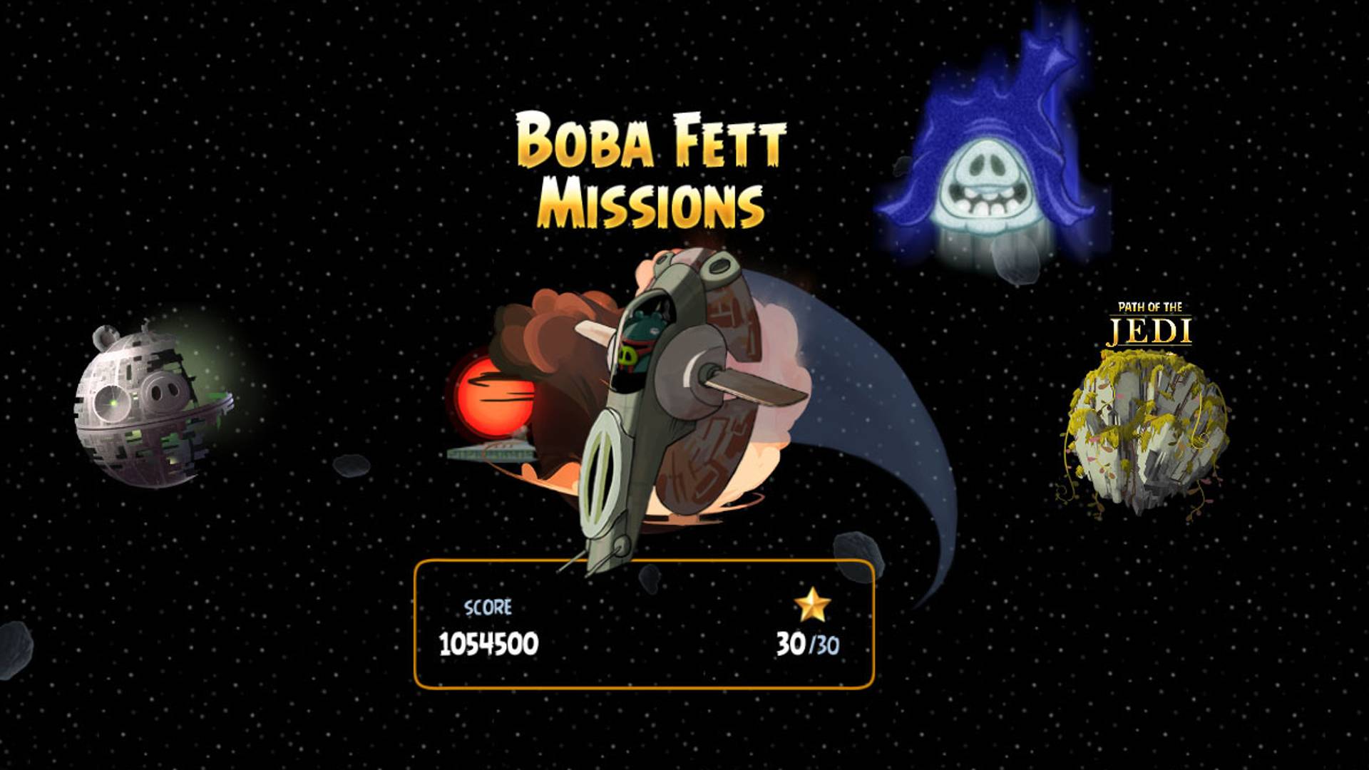 Angry Birds Star Wars. BOBA FETT MISSIONS (level 2) 3 stars. Прохождение от SAFa