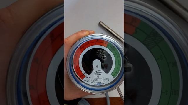 Датчик густини елегазу SF6. Денсиметр газовий з зовнішнім датчиком температури. Gas Density Monitor