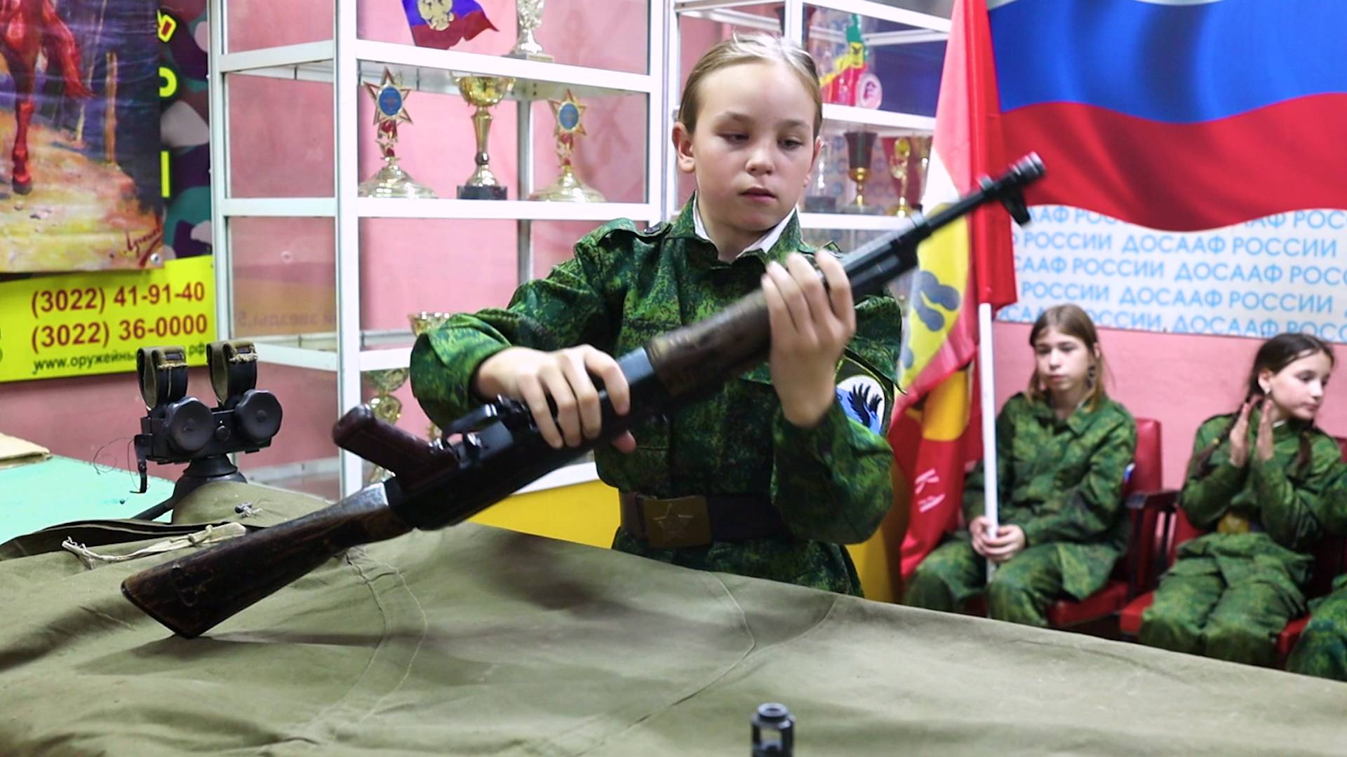 Забайкальские школьники стреляют не хуже Семёна Номоконова