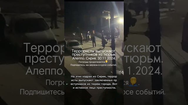 Ситуация в Сирии 01.12.2024.