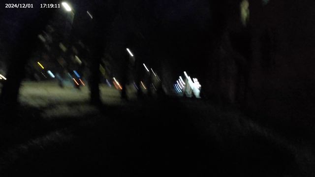 Вечерняя прогулка по району