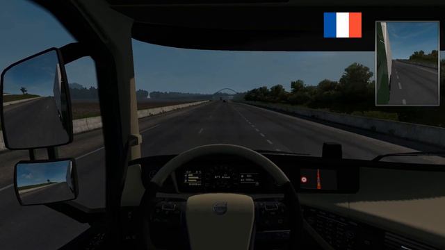 ETS2 FSG Map 1.1 timelapse: Burnhaupt-le-Haut to Kingersheim