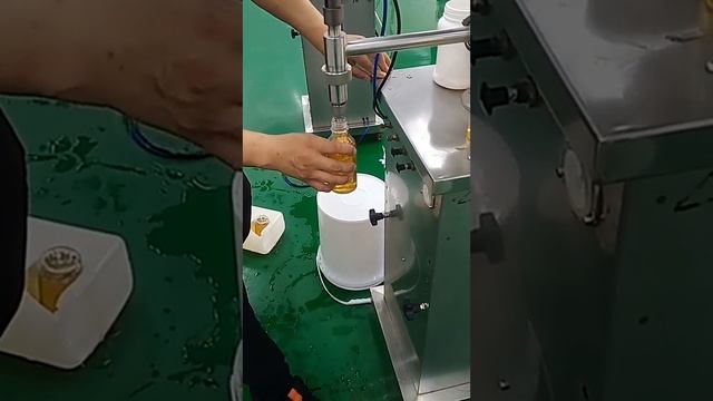 Vertical Single Head 10 100ml Liquid Filler Bottle Sauces Milk Filling Machinery #automobile#machin