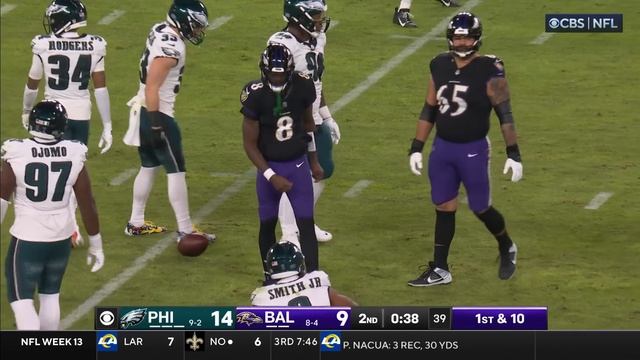 Lamar Jackson's best plays from 2-TD game vs. Eagles | Week 13
