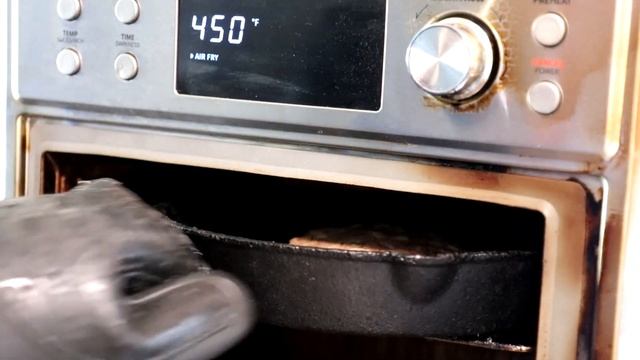 How to make an Onion Burger in the Air Fryer Oven ~ Easy Cooking