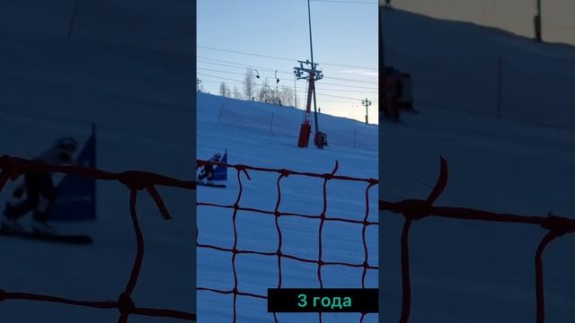 Сноуборд Лера 4 года.MP4